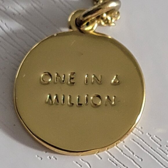 Kate Spade New York Initial K Pendant Necklace 12K Gold Plated One In A Million - Picture 8 of 8